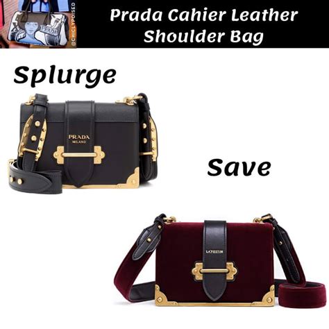 prada backpack dupe|prada cahier bag dupe.